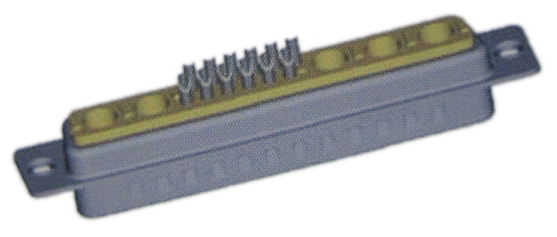 Coaxial D-SUB 17W5 MALE Solder Cup 